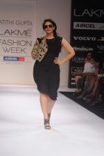 Model walk the ramp for Atithi Gupta show at Lakme Fashion Week 2012 Day 5 in Grand Hyatt on 7th Aug 2012 (55).JPG